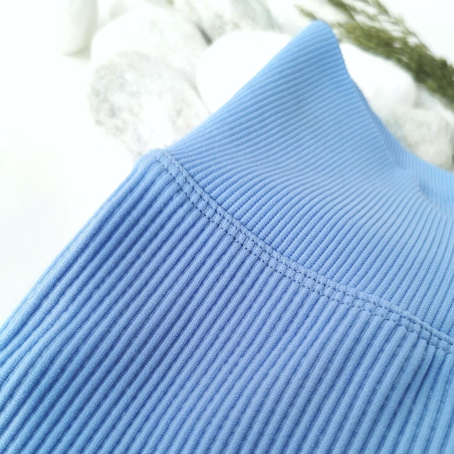 Seamless shorts - Ice blue