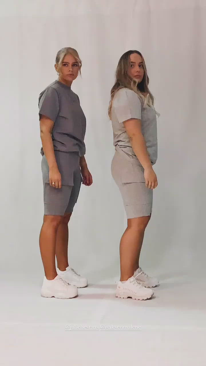 Pocket shorts - Gray melange