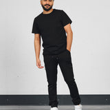 Oversized tee - Warm black