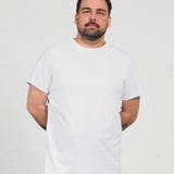 Oversized tee - Bleached white