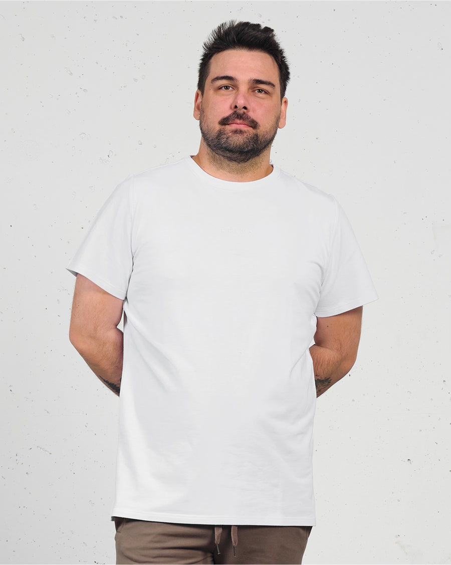 Oversized tee - Bleached white