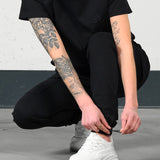 Soft cargo pant (m/belte) - Black