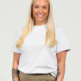 Oversized tee - Bleached white
