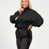 Track pullover - Black