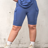 Oversized tee - Deep blue