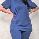 Oversized tee - Deep blue