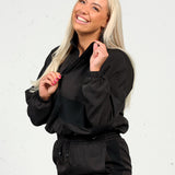 Track pullover - Black