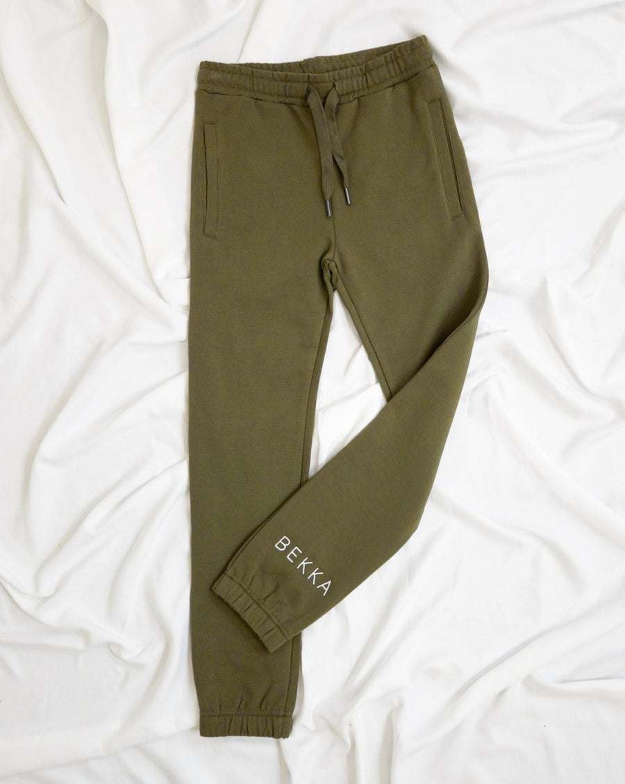 YOUNG Highschool pant - Burnt olive