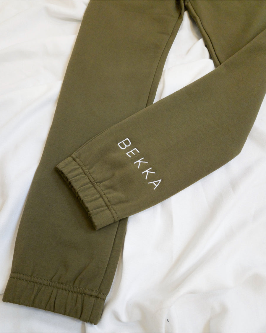 YOUNG Highschool pant - Burnt olive