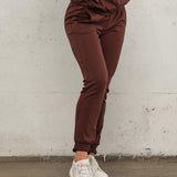 Jersey pant - Deep brown