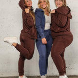 Jersey pant - Deep brown