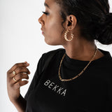 Oversized tee - black (6277121147047)