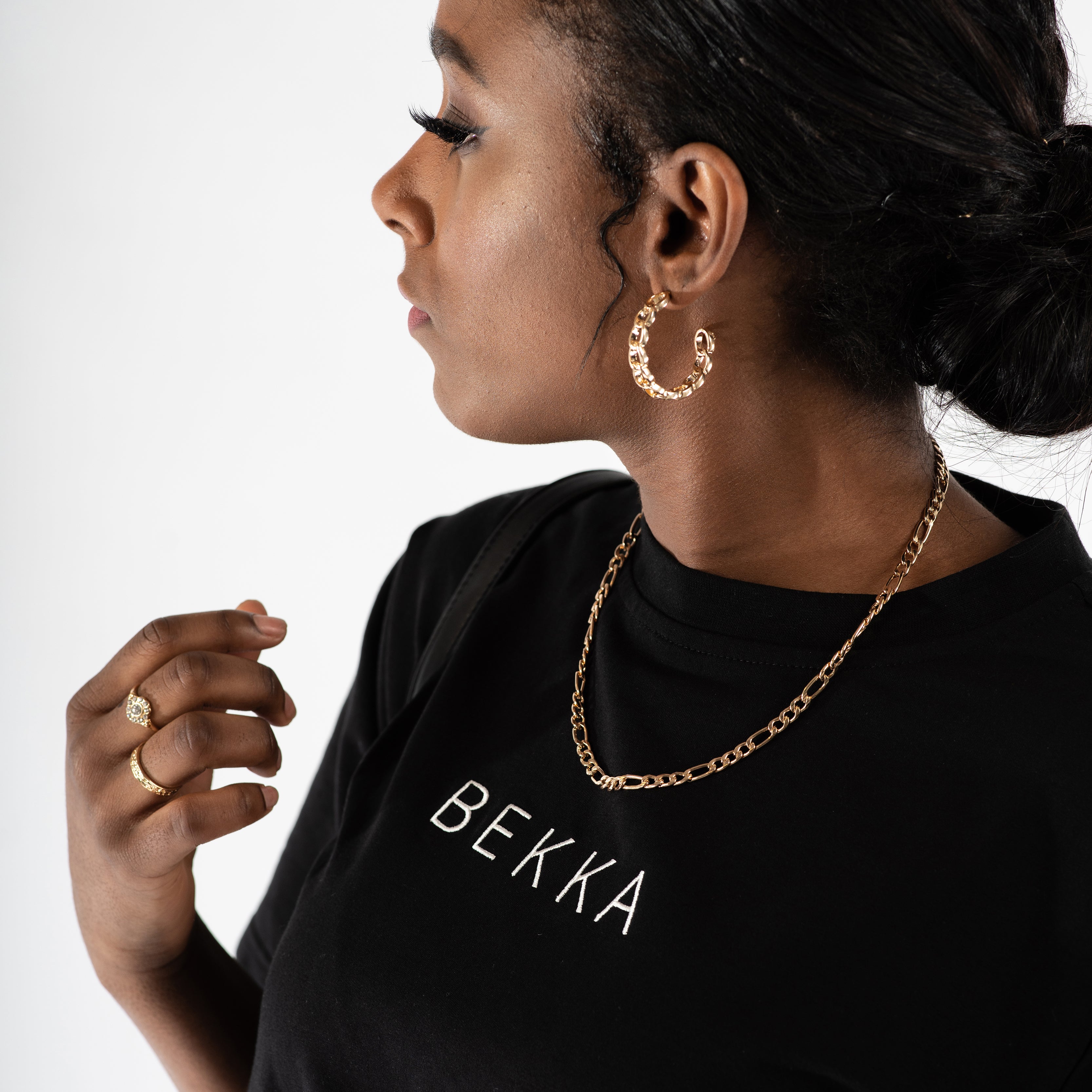 Oversized tee - black (6277121147047)