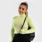 Turtleneck longsleeve - neon green (6277200019623)