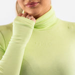 Turtleneck longsleeve - neon green (6277200019623)