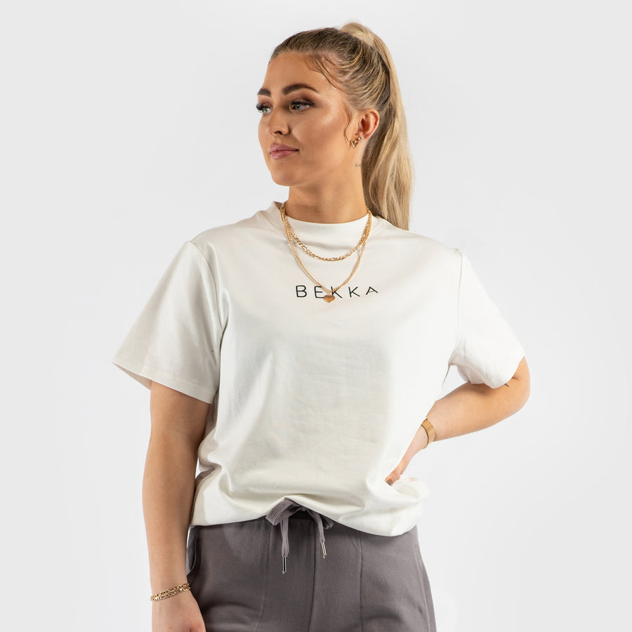 Oversized tee - white (6277119279271)