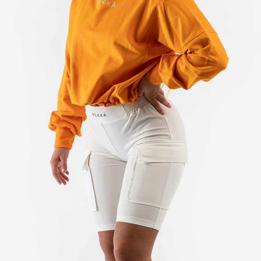 Pocket shorts - white (6278605275303)