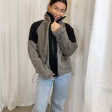 Teddy jacket - Burnt brown