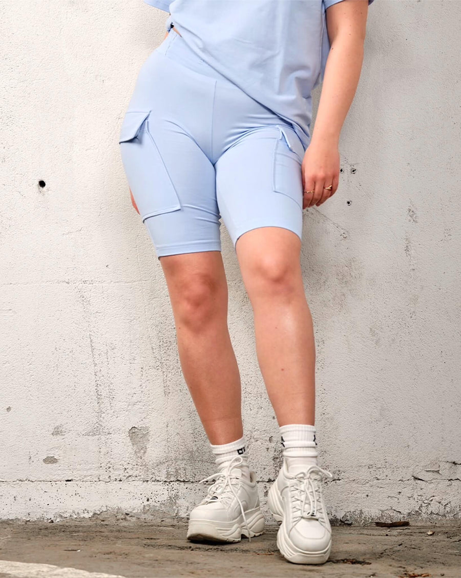 Pocket shorts - Baby blue