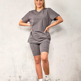 Oversized tee - Charcoal