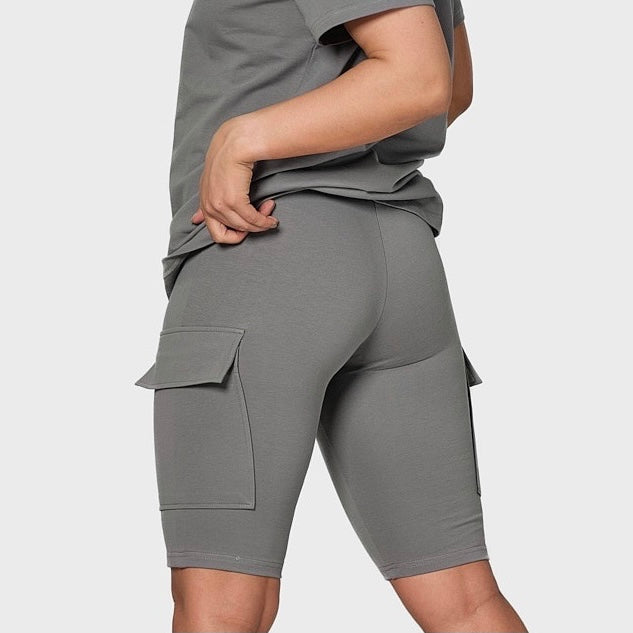 Pocket shorts - gray (6293918843047)