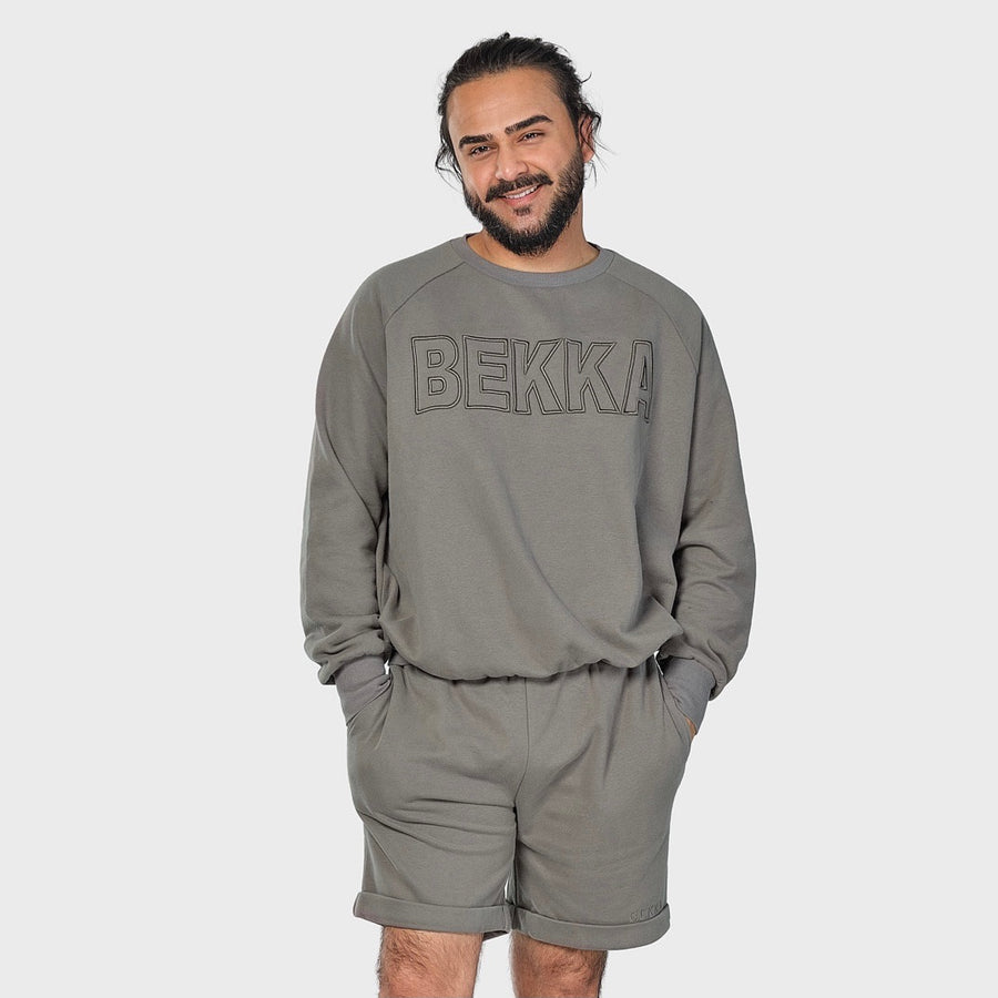 HIM&HER shorts - gray (6294032253095)