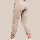 Highschool pant - Burnt sand (hvit logo)