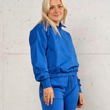 Highschool zip sweater - Royal blue
