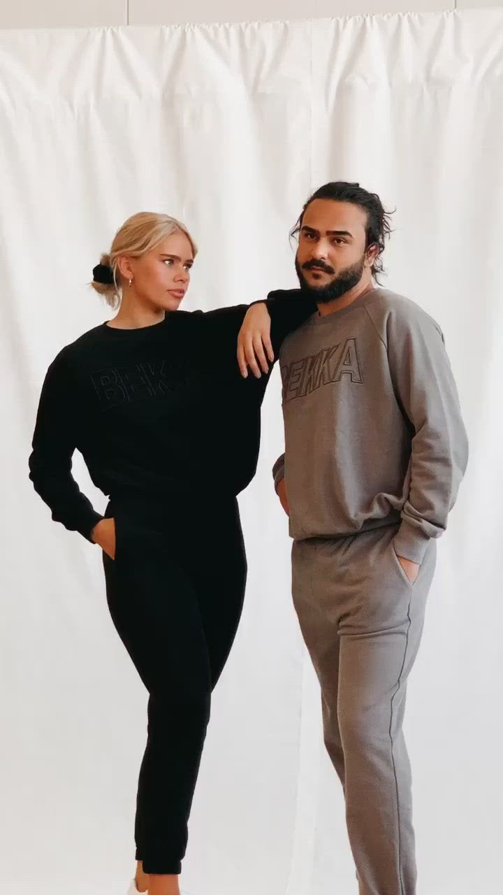 HIM&HER sweater - Black