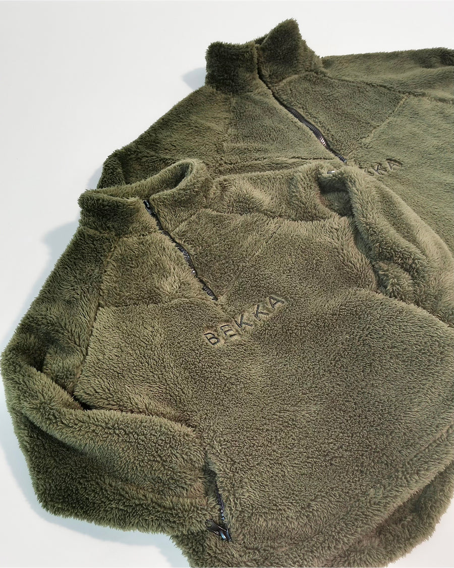 YOUNG Teddy sweater - Burnt olive