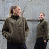 Teddy sweater - Burnt olive
