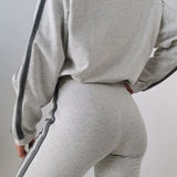 Sweat pant - White melange
