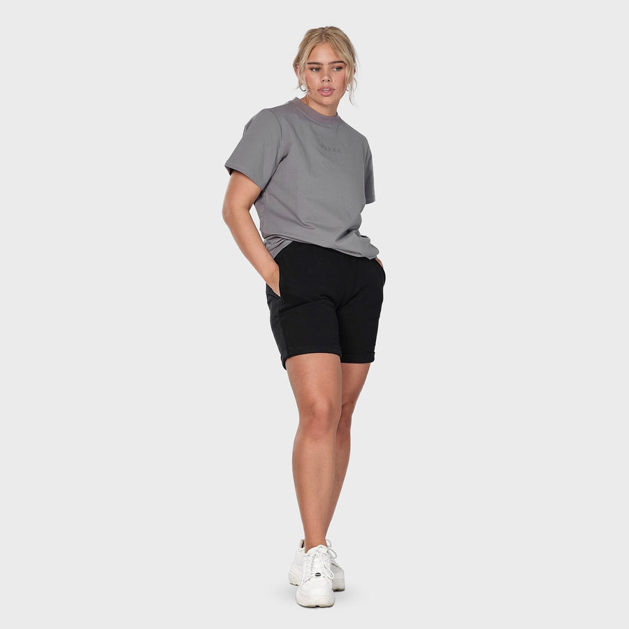 HIM&HER shorts - black (6294038544551)