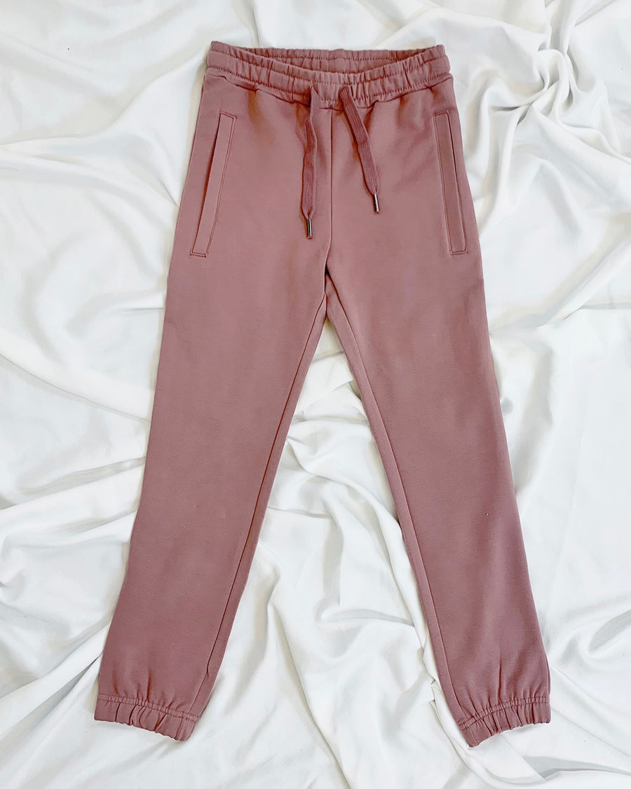 YOUNG Highschool pant - Faded plum