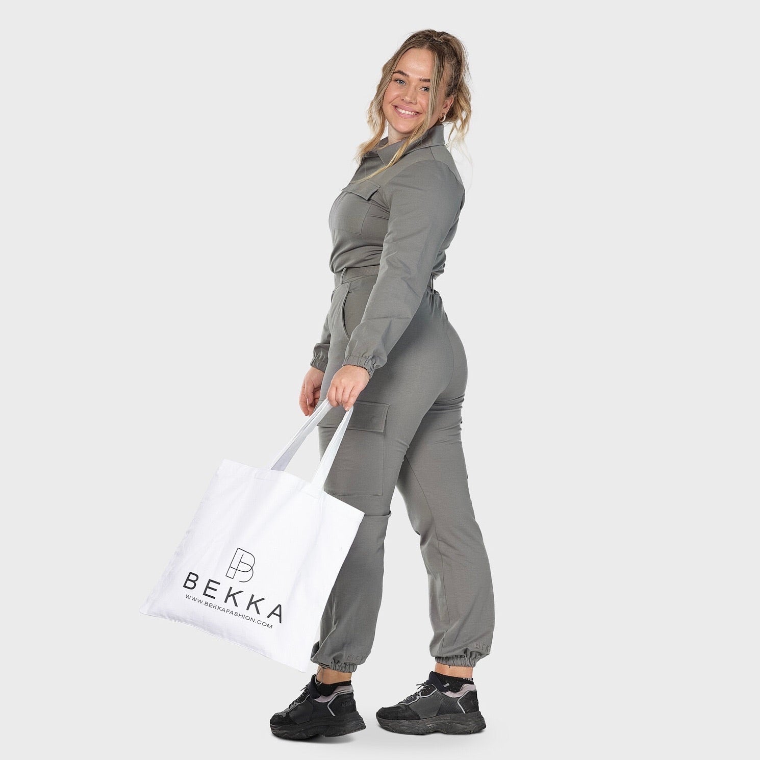 Canvas bag - white (6292516241575)