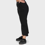 Rib pant - black (6292694499495)