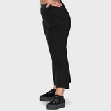 Rib pant - black (6292694499495)