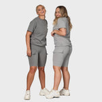 Pocket shorts - gray melange (6293938012327)