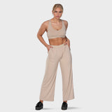Rib pant - deep sand (6292700135591)