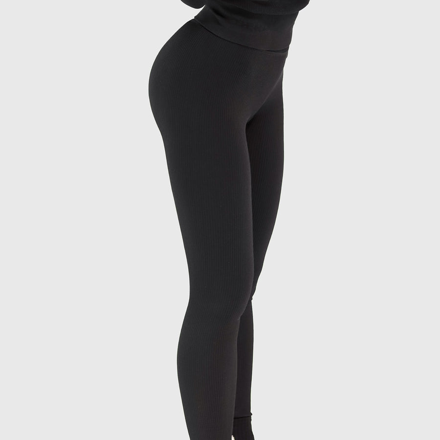 Seamless tights - Black