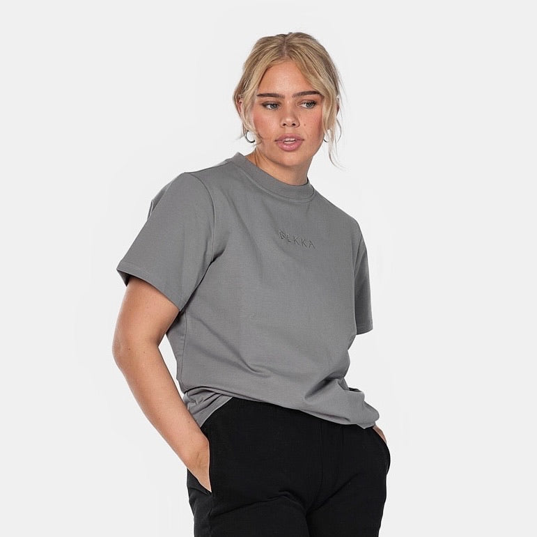 Oversized tee - gray (6292829012135)