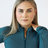 Seamless longsleeve - Petrol blue