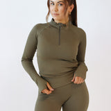 Seamless tights - Burnt olive