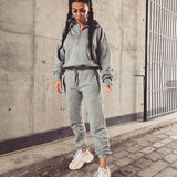 Highschool pant - Gray melange