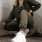 Highschool pant - Burnt olive