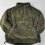 YOUNG Teddy sweater - Burnt olive