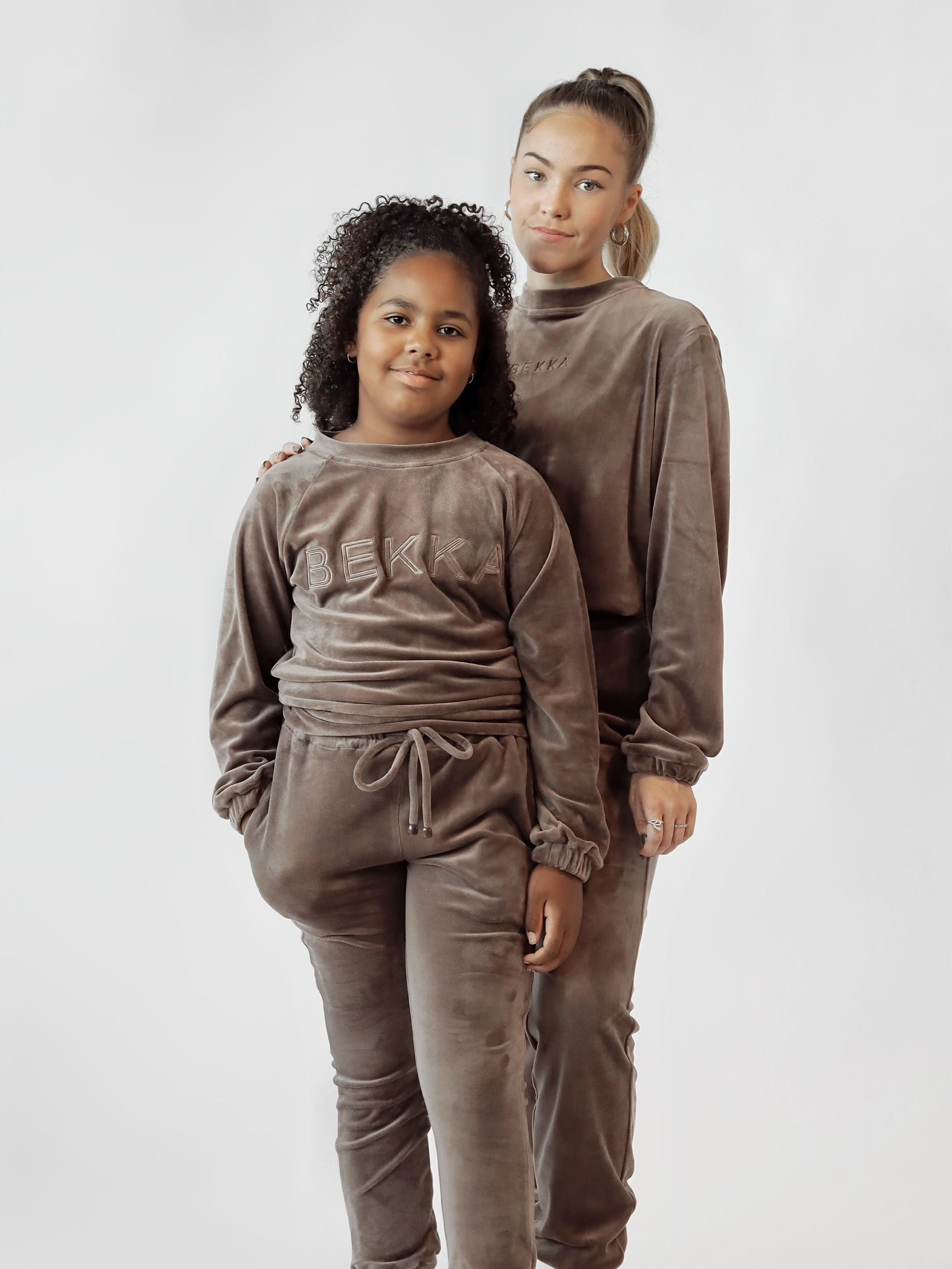 YOUNG Soft Velvet Pant - Faded Brown (6912012681383)