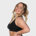 Rib underwear top - black (6292784906407)