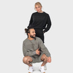 HIM&HER sweater - black (6294043230375)