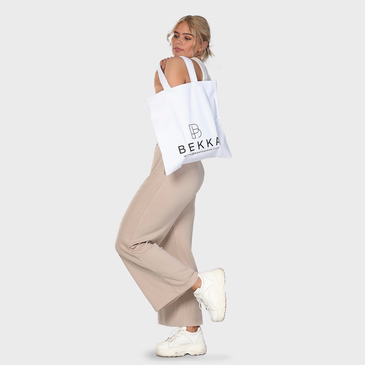 Canvas bag - white (6292516241575)
